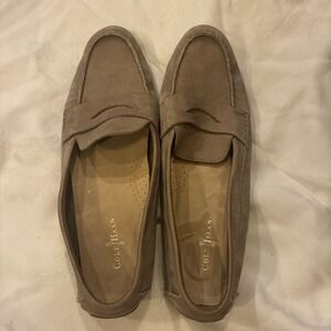Women's Cole Haan Suede Driving Mocs Size 10 1/2 B